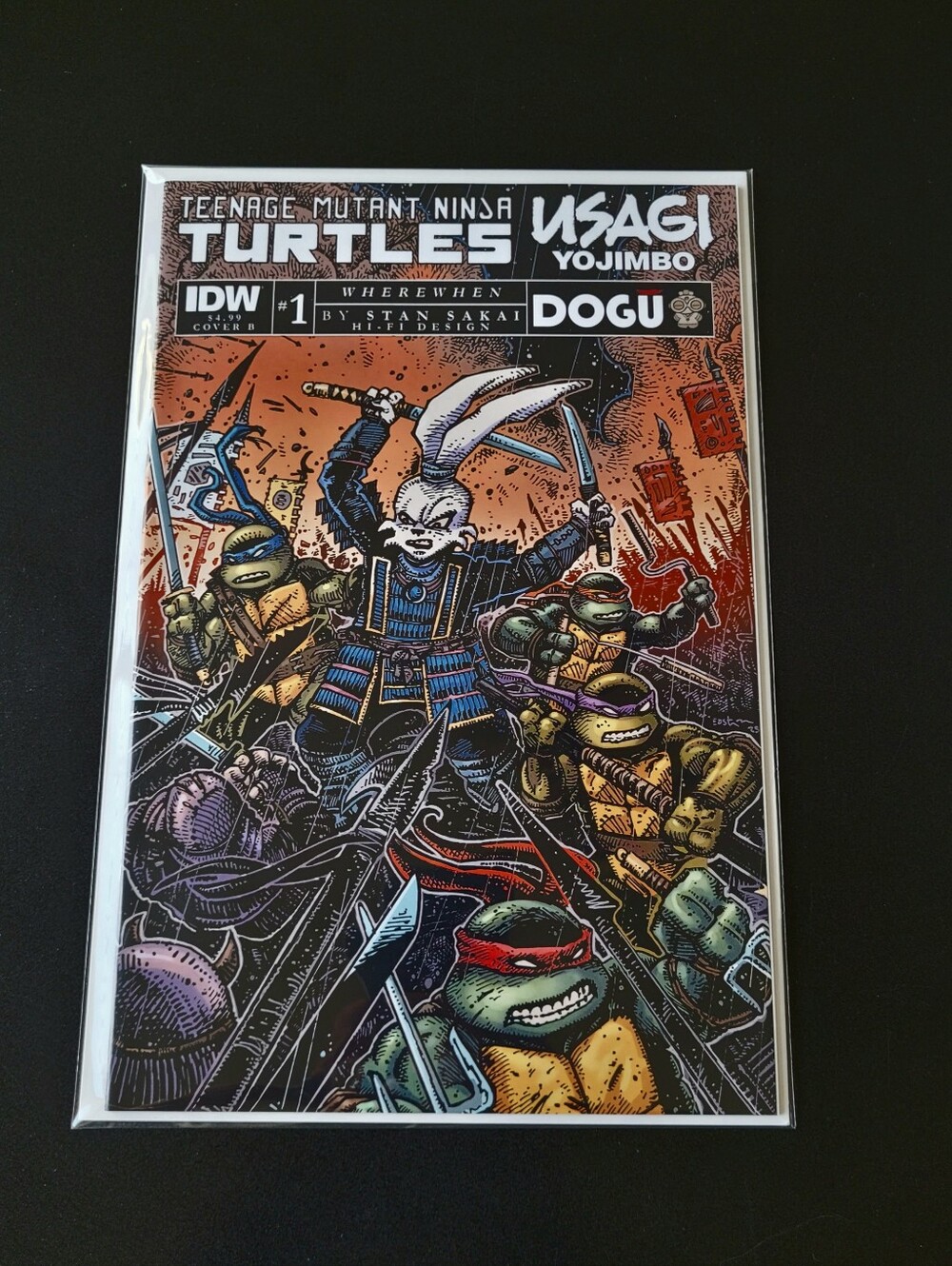 Teenage Mutant Ninja Turtles Usagi Yojimbo: WhereWhen #1